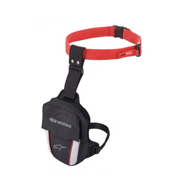 ACCESS THIGH BAG 132 BLACK RED WHITE O/S アクセスサイバッグ