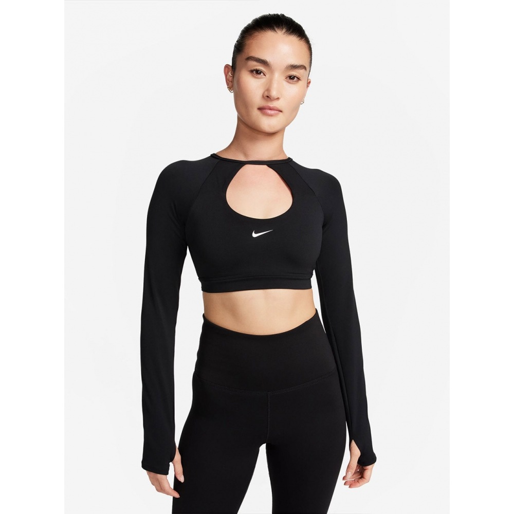 ナイキ AS W NK LS クロップトップブラ