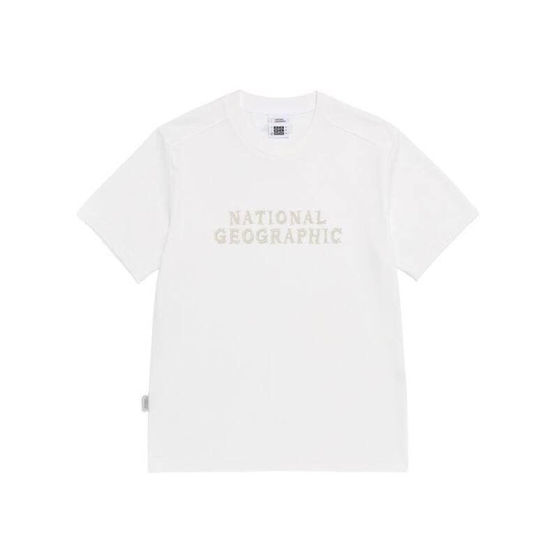 ナショナルジオグラフィック NATIONALGEOGRAPHIC N265UTS920 ビッグロゴ半袖Tシャツ OWHITE N265UTS920011-1 399511