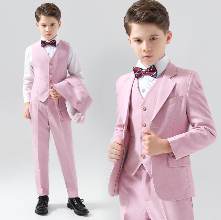 4点セット （ズボンネクタイベストジャケット） 男の子 上下セット スーツパンツ フォーマル スーツ 卒園式 キッズスーツ 七五三 子供服 長袖 フォーマルウェア セットアップ 誕生日 入園式 5,488円