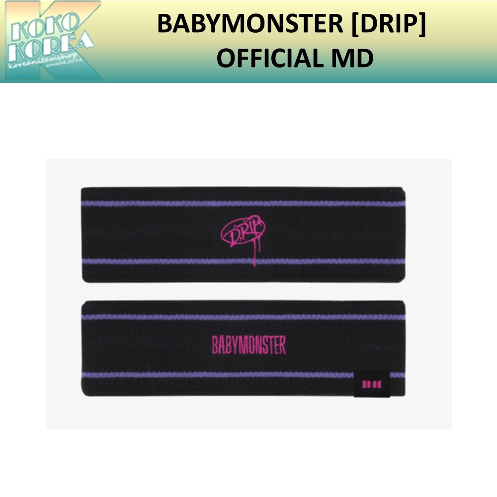 BABYMONSTER [DRIP] OFFICIAL MD HEADBAND 公式グッズKPOP グッズ