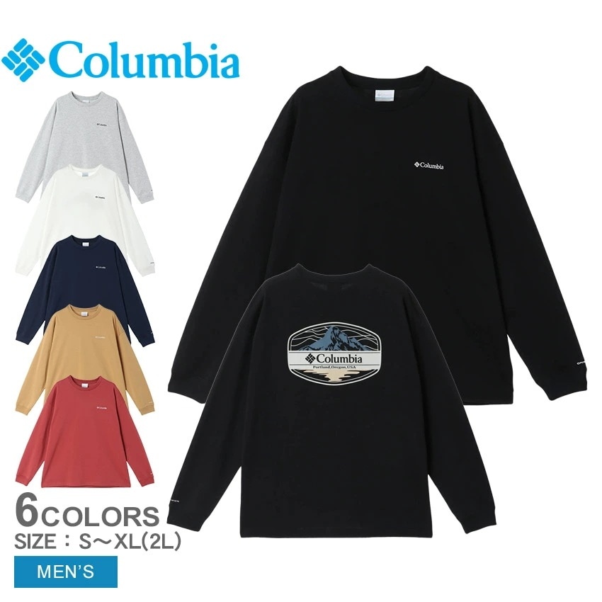 トロバレーロングスリーブTシャツ PM1915 メンズ ウエア トップス 長袖 クルーネック UVカット 紫外線 UVカット UPF50 速乾 アウトドア ブランド ロゴ プリント カジュアル