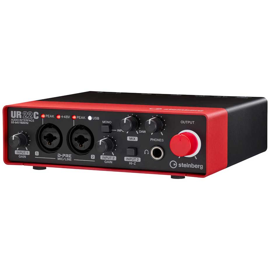 スタインバーグ USBオーディオインターフェイス(レッド) UR22CRD