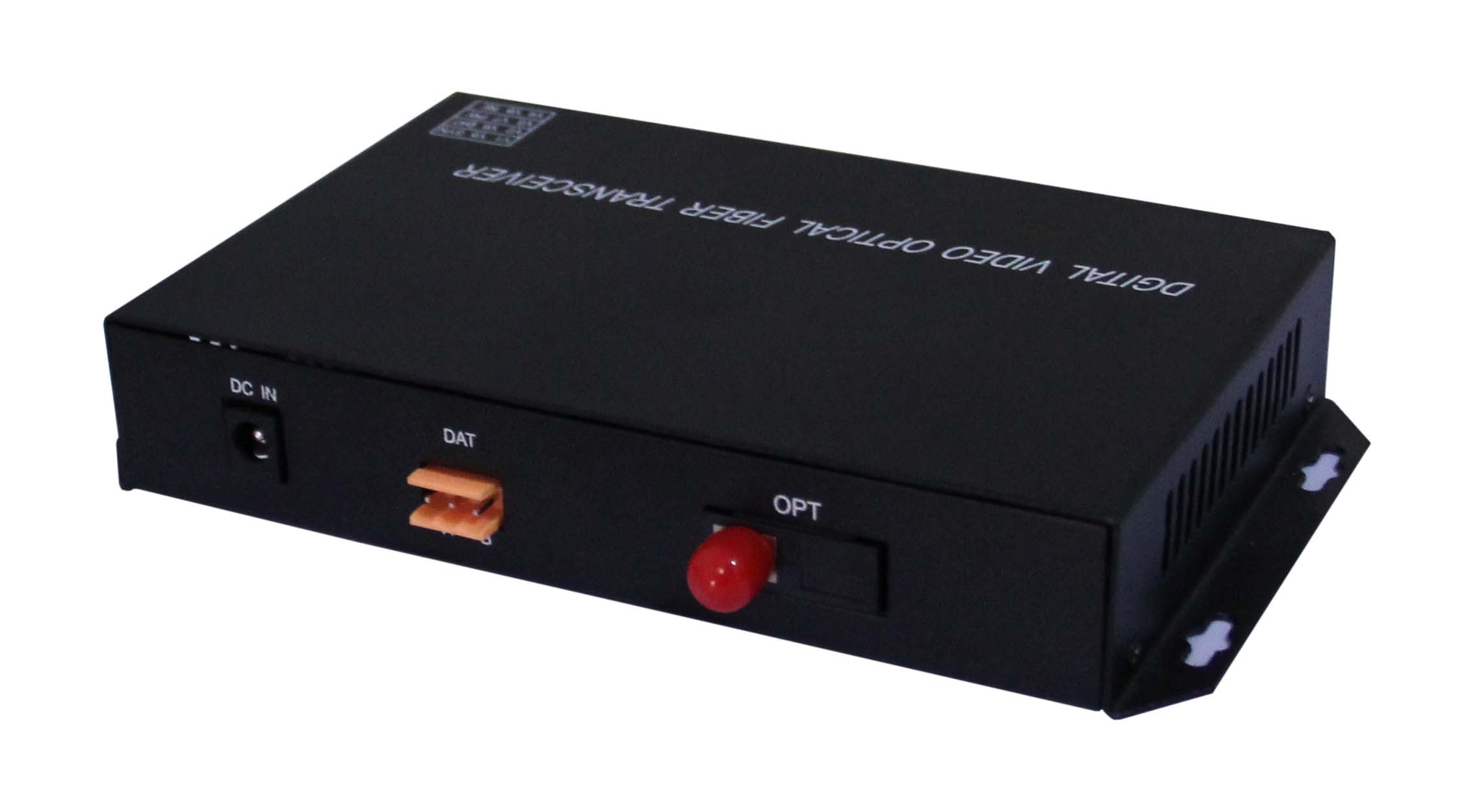 SUCCLINK 業務用 映像8チャネルデータ8チャネル系統　光ファイバー伝送器 光送信機 CJ-8V1D 1年保証