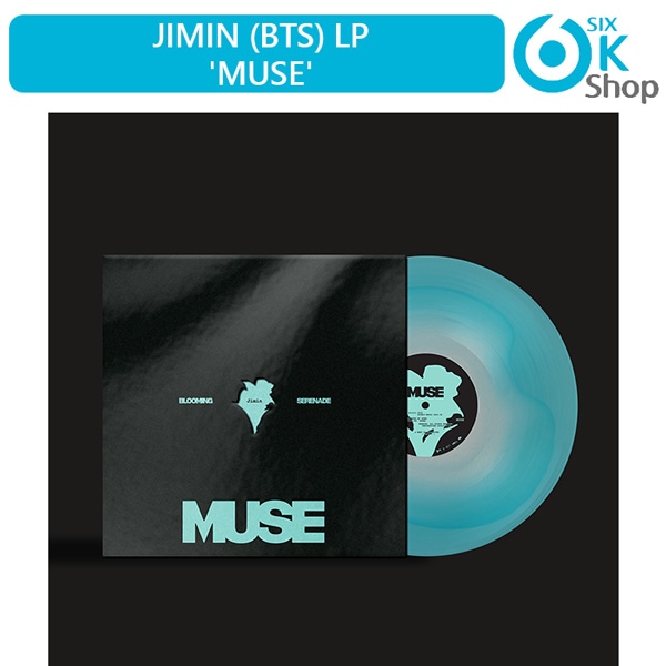 LP Ver. (VINYL) JIMIN (BTS) MUSE 当店特典 防弾少年団 韓国チャート反映 BIGHIT ジミン ビーティーエス