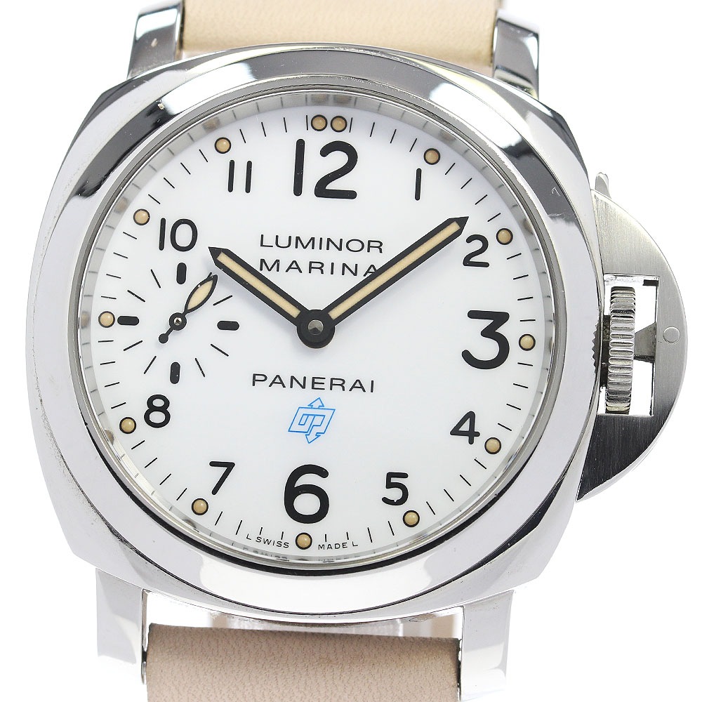 パネライ PANERAI PAM00660 ルミノールマリーナ ロゴ アッチャイオ 44ｍｍ 手巻き メンズ _845838【中古】