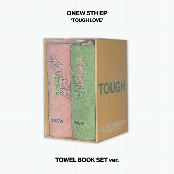 (TOWEL BOOK SET Ver.) SHINee ONEW [TOUGH LOVE] ミニ5集 公式アルバム シャイニー オンユ 韓国チャート反映