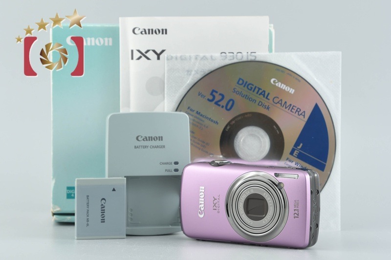 IXY Digital 930 IS パープル コンパクトデジタルカメラ 元箱付き