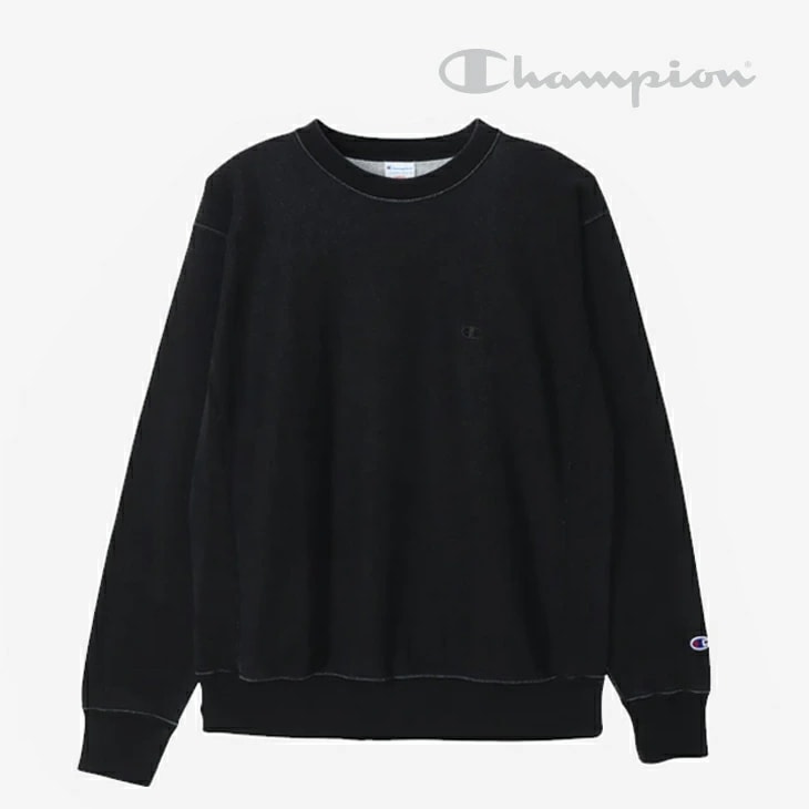 リバース ウィーブ クルー ネック スウェット シャツ ロープ ダイイング/オフブラック（C3C020） 8,316円