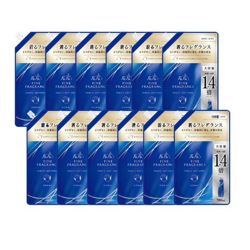 NSファーファJ　(ケース販売)FaFa(ファーファ) ファインフレグランス オム 詰替780ml×12