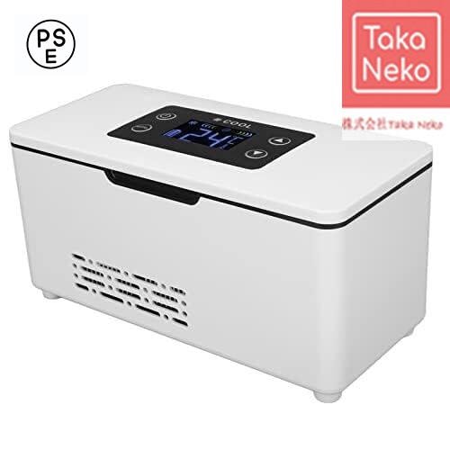 インスリンクーラーケースポータブルUSBミニインスリンクーラートラベルケースLCDディスプレイ小型冷蔵庫0-18℃温度調整薬用冷蔵庫イ