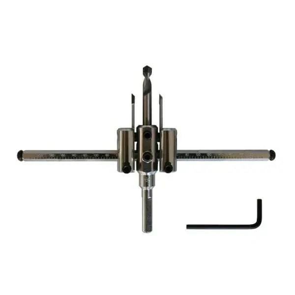 スターエム 超硬自在錐 ロングバー付 30mmX200mm 先端工具 木工アクセサリ フリーカッター スターエム