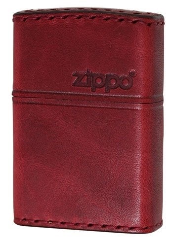 Zippo(ジッポ) 革巻き リアルレザー ハンドメイド RD-5 本牛革ダメージレッド