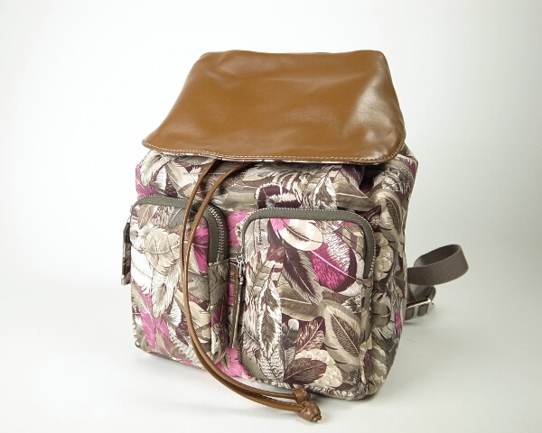 リュックサック 花柄