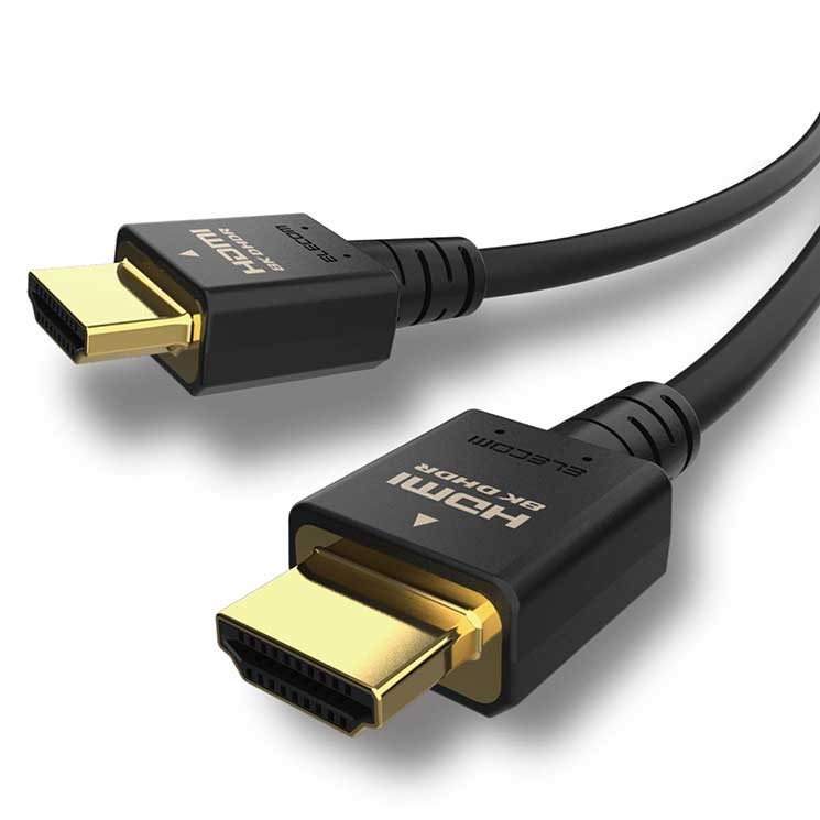HDMIケーブル 1.5m HDMI2.1 8K 映像高速伝送 ノイズ耐性 ブラック