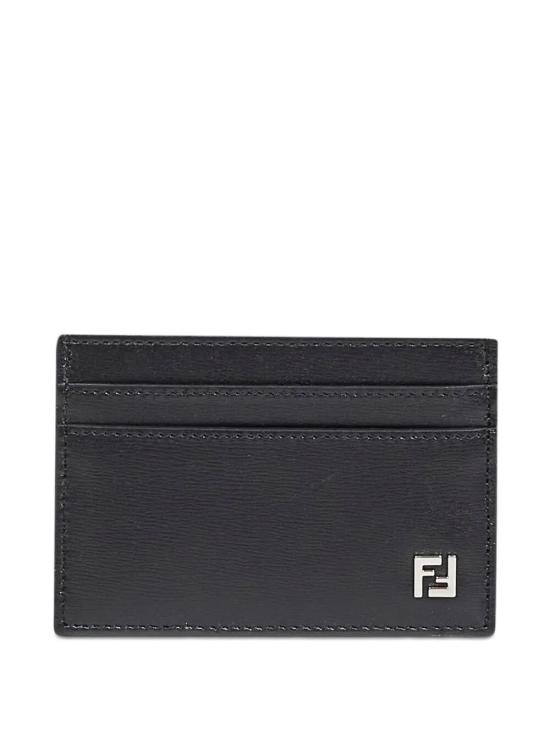 FENDI Men Business Card Wallet 7M0371 AVV6 F0GXN NERO PALLADIO