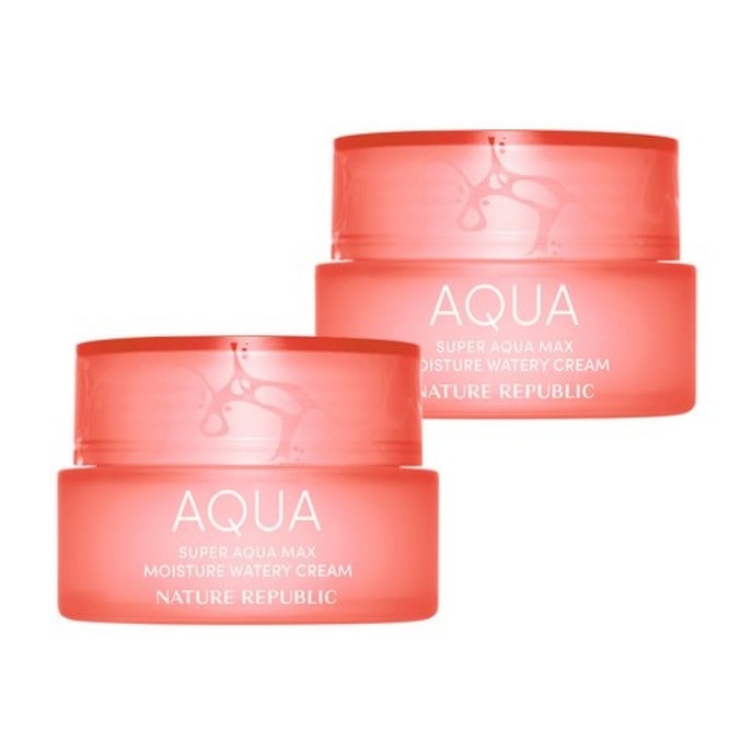 スーパーアクアマックス モイスチャークリーム（乾燥肌用）,80ml x 2個