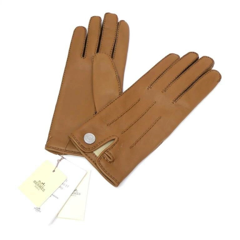 エルメス HERMES 手袋 セリエ レザーグローブ フォーヴ ラム(69852)