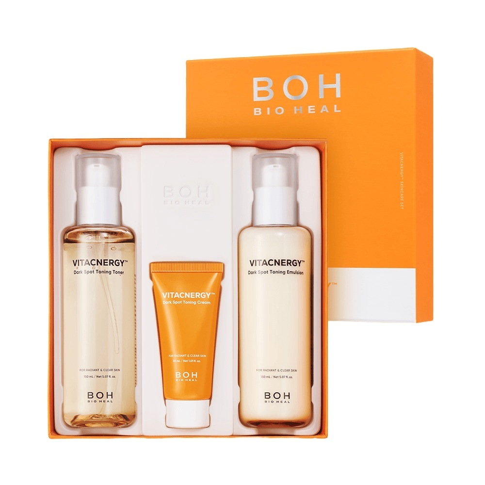 ビタシナジー トーニングスキンケア2種セット（トナー150ml+エマルジョン150ml+クリーム30ml）