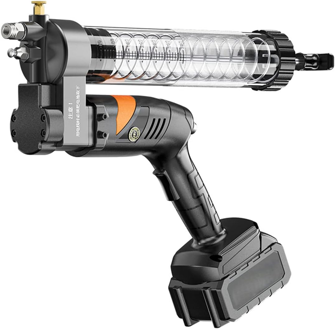 コードレスグリースガン 12000PSI高圧 充電式79800H/24v 充電式コーキングガン 電動コードレスグリースガン コードレス電気グリースガン 掘削機グリースガン 農業機械車オートバイのメンテ