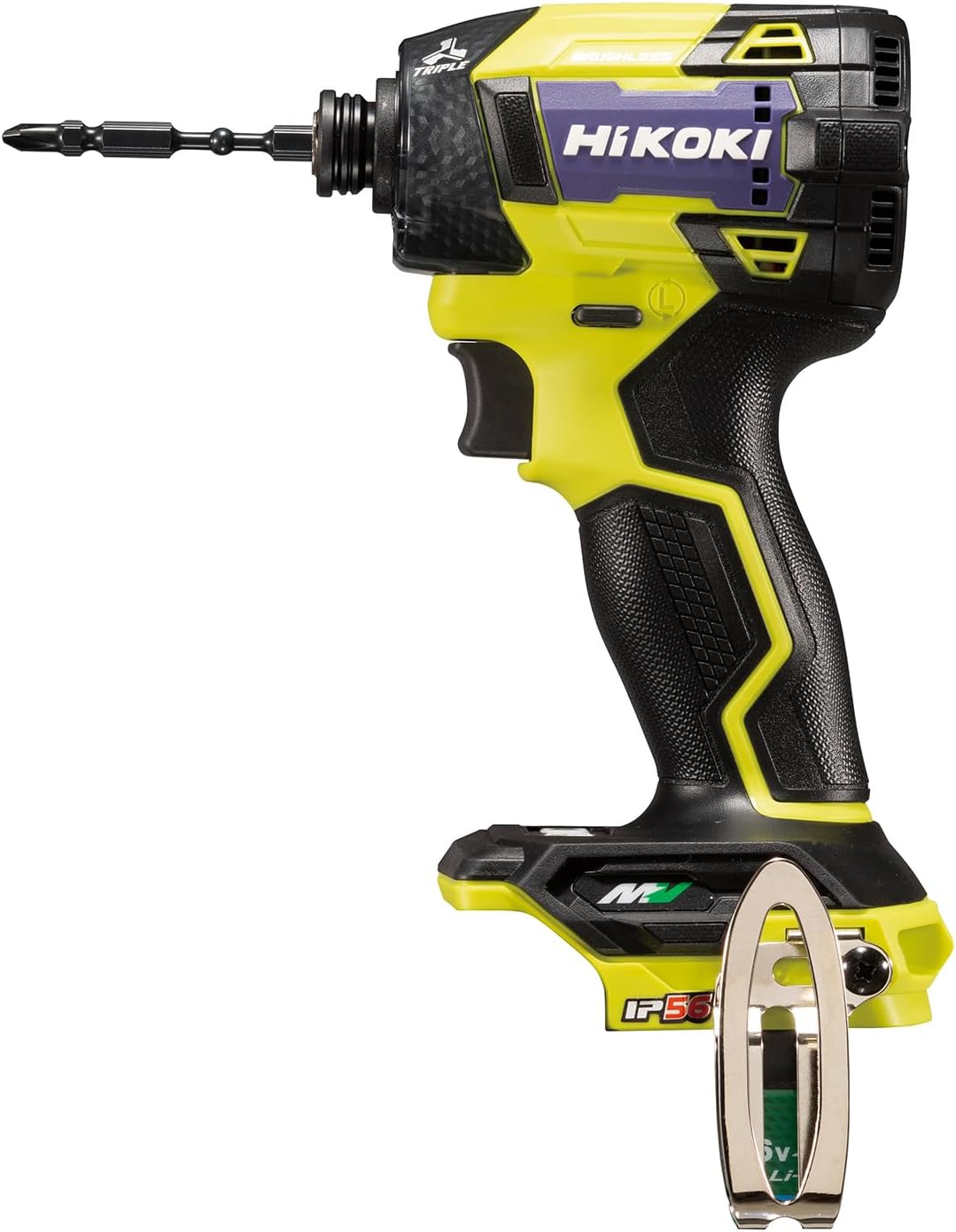 HiKOKI(ハイコーキ) 36V 充電式 インパクトドライバ スパイダーイエロー 蓄電池・充電器・ケース別売 WH36DD(NNY)