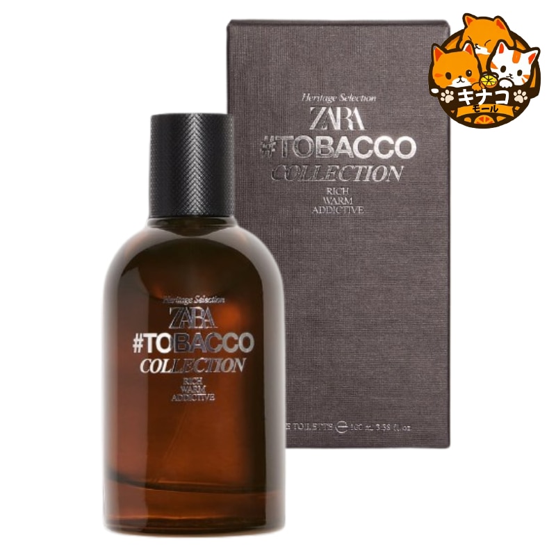 ZARA MAN 香水 TOBACCO COLLECTION RICH WARM ADDICTIVE 100ML オードトワレ