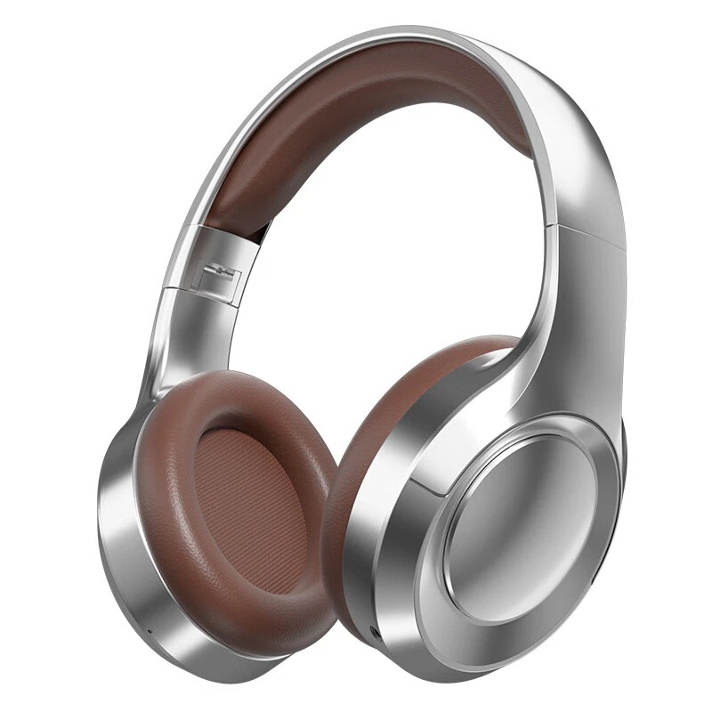 ヘッドセット式Bluetoothイヤホン真ワイヤレス高容貌値レトロ着回し美拉徳風全包耳重低HiFi音質PC麦ノイズ低減ベルリンの音付きレトロシルバー