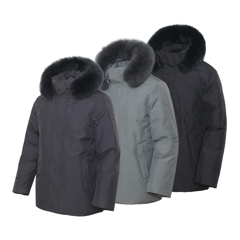 男性アルテウィンドストッパーミッドダウンジャケット7L72076 3種択1