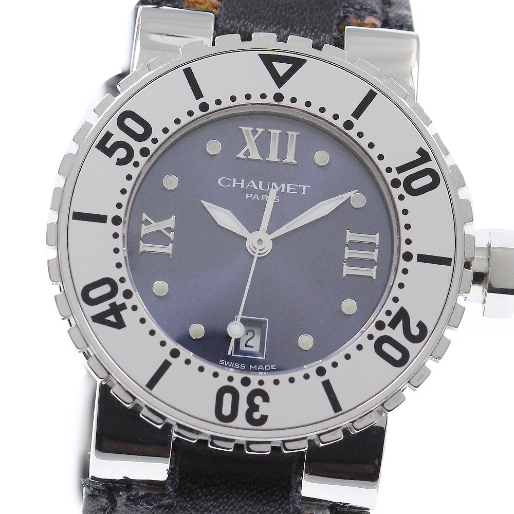 ショーメ Chaumet 622B クラスワン デイト クォーツ ボーイズ _941250【中古】