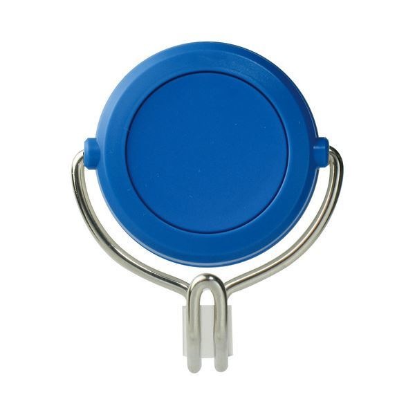 （まとめ） 超強力マグネットフック 大 耐荷重約7kg 青 MG-757-B 1個 [x5セット]