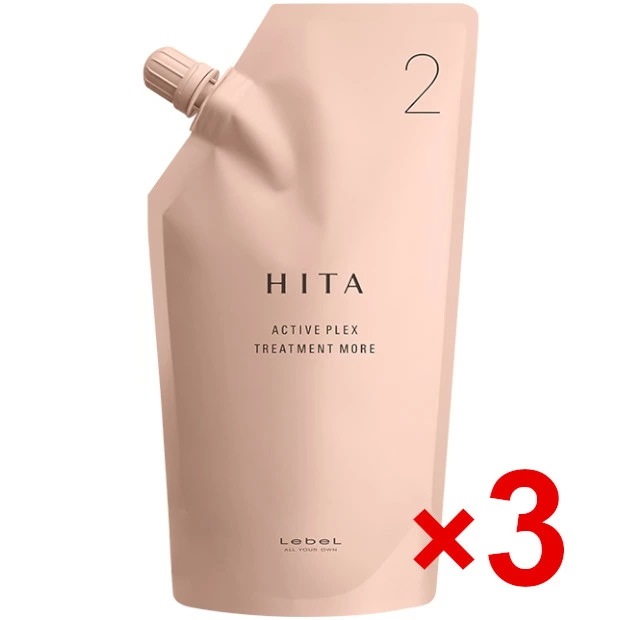 【送料無料】 ルベル ／ ヒタ APトリートメントモア 2　400g 3個セット / ヘアトリートメント