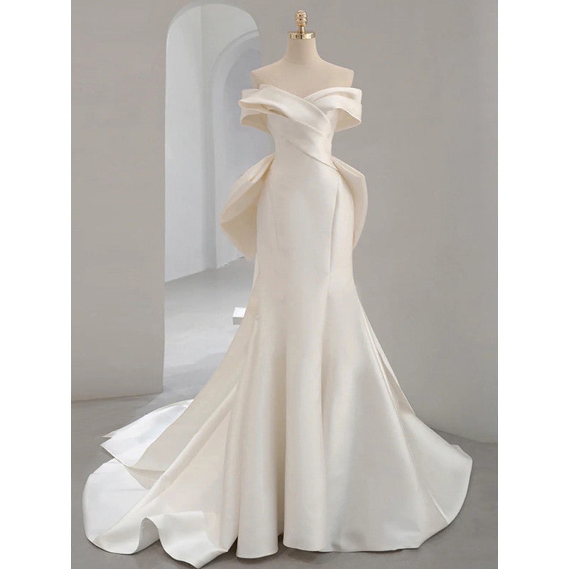 ライトウェディングドレス2025結婚式の外出ガーゼスーパー刺繍ズボンドレスブライドウェルカムドレス