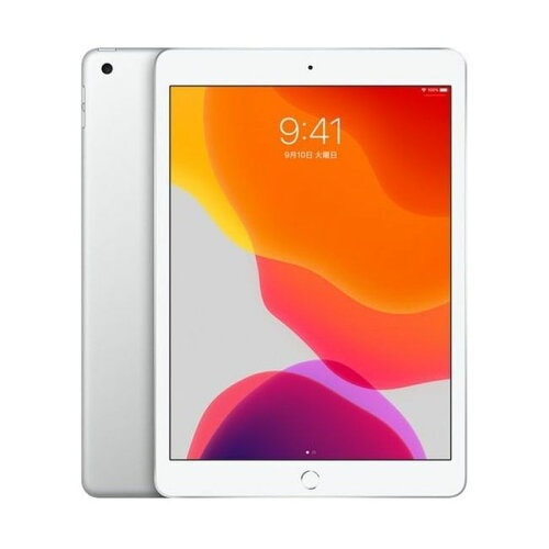 【中古美品・本体のみ】APPLE iPad7 32GB シルバー WiFi
