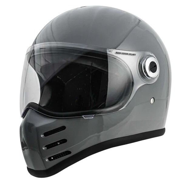 RIDEZ RIDEZ X HELMET GROSS GRAY/BLACK EDITION M グレー/ブラック バイク用フルフェイスヘルメット