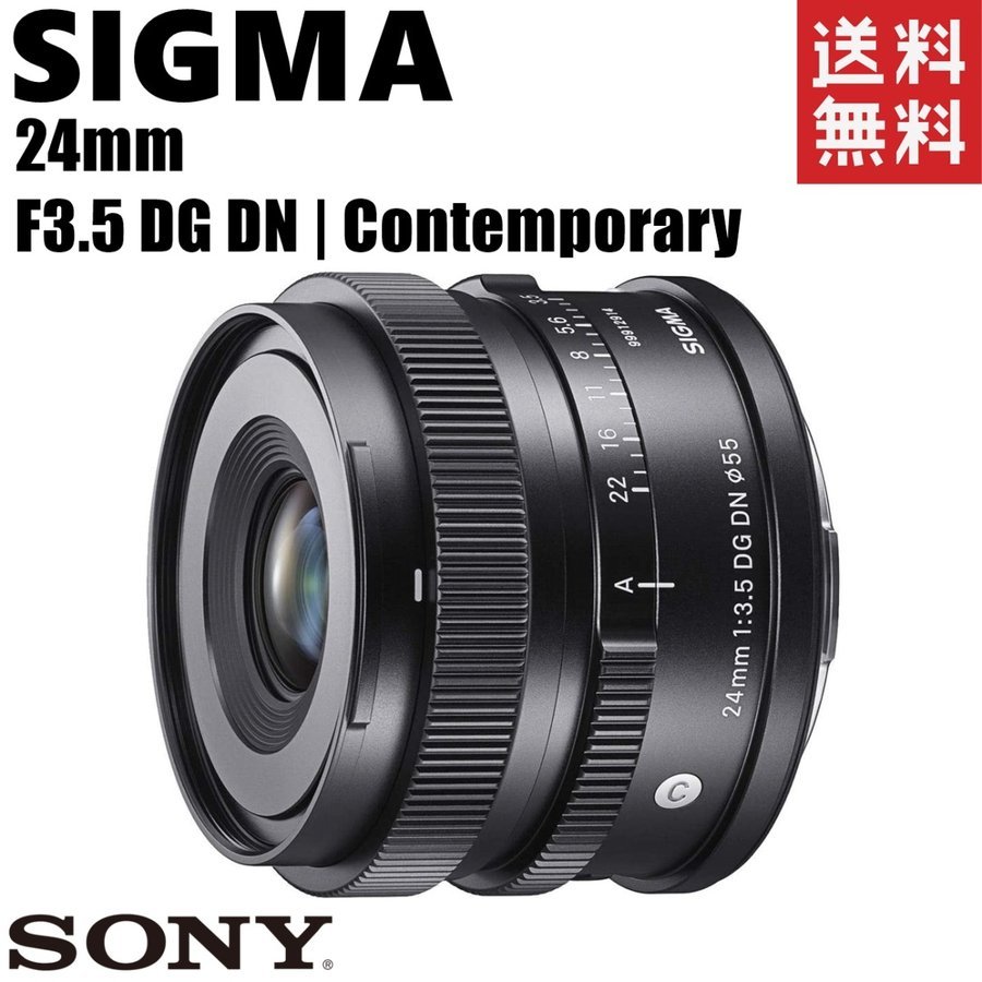 24mm F3.5 DG DN ソニーEマウント 広角単焦点 レンズ カメラ 中古