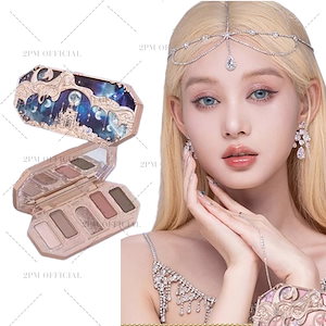 正規品】月光人魚シリーズ ジュエリーアイシャドウパレット 話題沸騰中/スワンバレエ アイシャドウ ジュエリーアイズ アイシャドウパレット パウダーアイシャドウ ポイントメイク 高発色 長持ち
