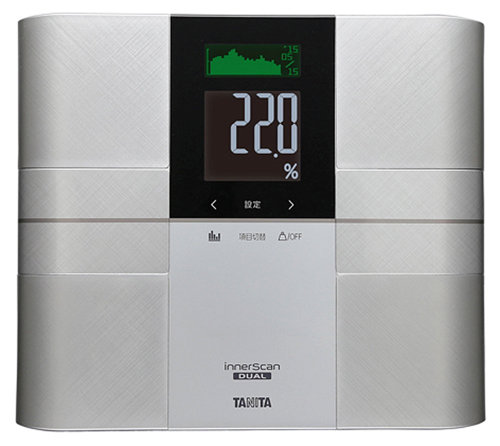 タニタ デュアルタイプ体組成計 インナースキャンデュアル シルバー RD-501-SV