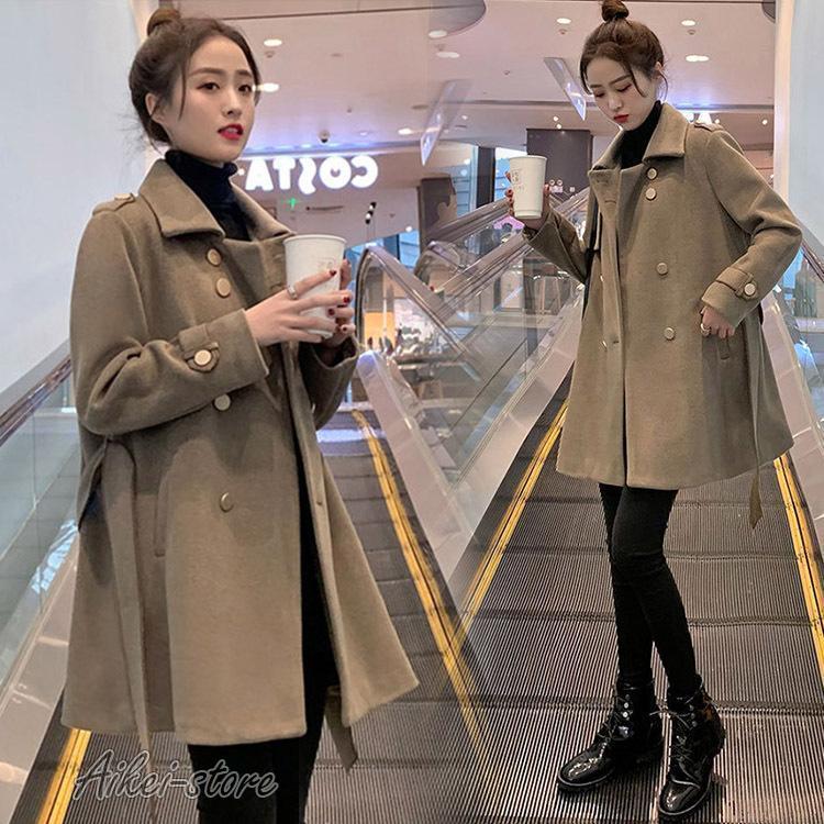 チェスターコート レディース 秋冬 40代 チェスターコート ラシャ ミディアム丈 ダッフルコート 厚手オーバー ゆったりアウター 通勤 着痩せ オシャレ 大人