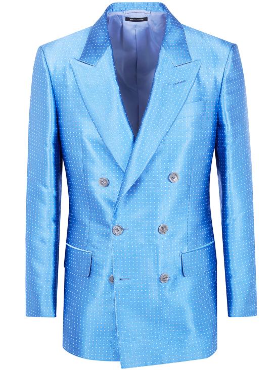 TOMFORD Men Suit Jackets JLNP04 S0265 BRIGHT BLUE