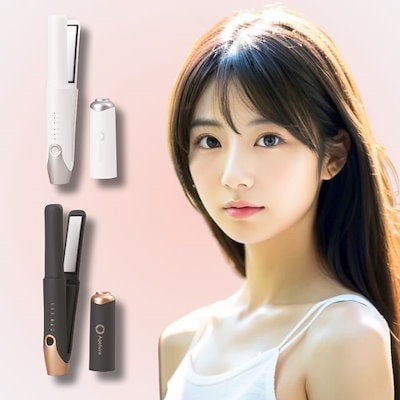新登場！ コードレスヘアアイロン2 AG-0004-G 携帯耐熱...のサムネイル