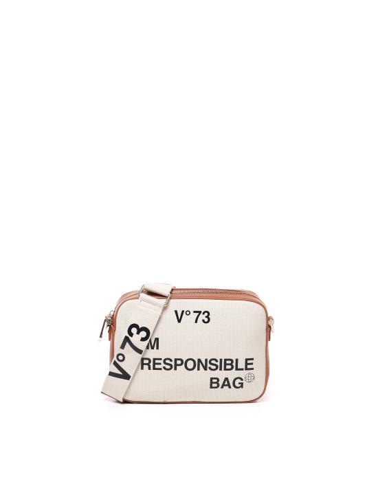 V73 Women Shoulder Bags 73BS6AF04 RESPONSIBILITY BISNATURALE CUO Natural tan