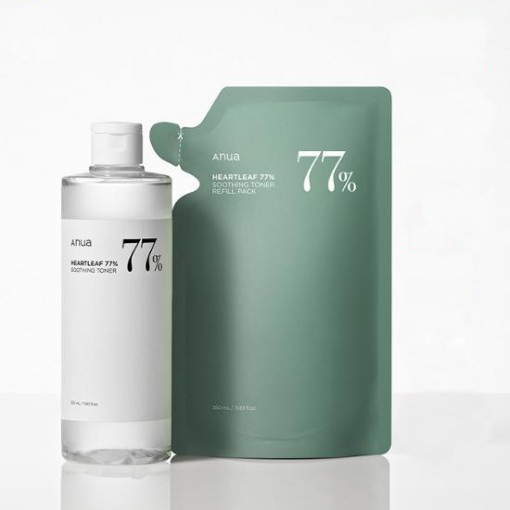 350ml+350ml / ドクダミ77%スージングトナー 350ml 詰め替え企画セット