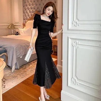 ワンピース フォーマル パーテ今週の割引は 25% オフですィードレス キャバドレス 着痩せ 大人 チャイナドレス 同窓会 披qoo10