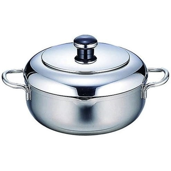 宮崎製作所 OJ-44 オブジェ ザテンプラ両手鍋20cm [IH対応]