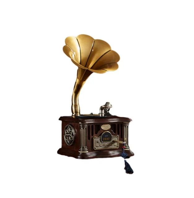 クラシックスピーカーBluetoothスピーカーレトロラジオ携帯充電モデル　タイプ　耳に聞く楽しい