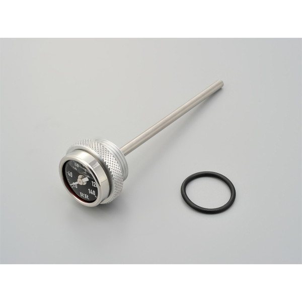 D93261 [KEDO RRディップスティック油温計 ブラックパネル SR400/400FI/500]