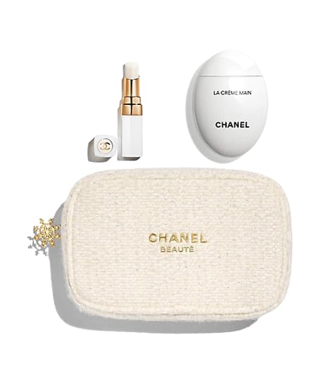 CHANEL シャネル エッセンシャル ケア セット 2024 ホリデー ハンドクリーム リップ ポーチ ギフト プレゼント クリスマス コフレ