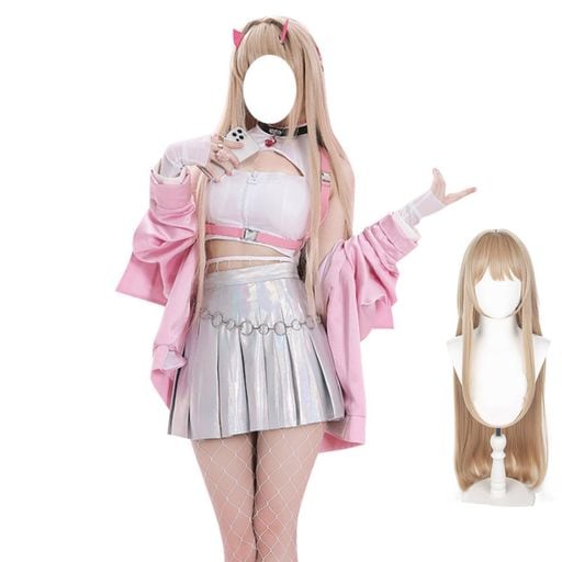 コスパ最高 即納 COSSA 勝利 NIKKE バイパー ユニ ニケ アリス コスプレ ウィッグ付き ディーゼル セーラー服 コスチューム 女王 うさぎ 衣装 ボディー ハロウィン(バイパー M)