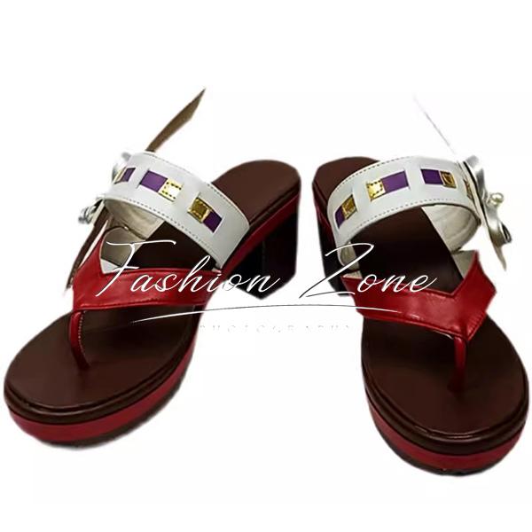 原神 げんしん genshin 風 八重神子 Yae Miko コスプレ靴 男女兼用 シューズ 道具小物 ブーツ cosplay ハロウィン仮装 変装