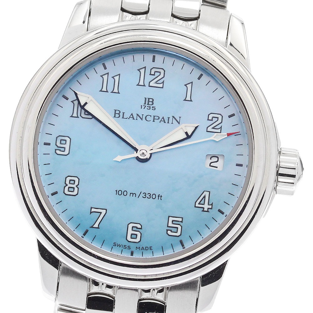 ブランパン Blancpain B2102-1144L-71 レマン デイト 自動巻き レディース _902456【中古】